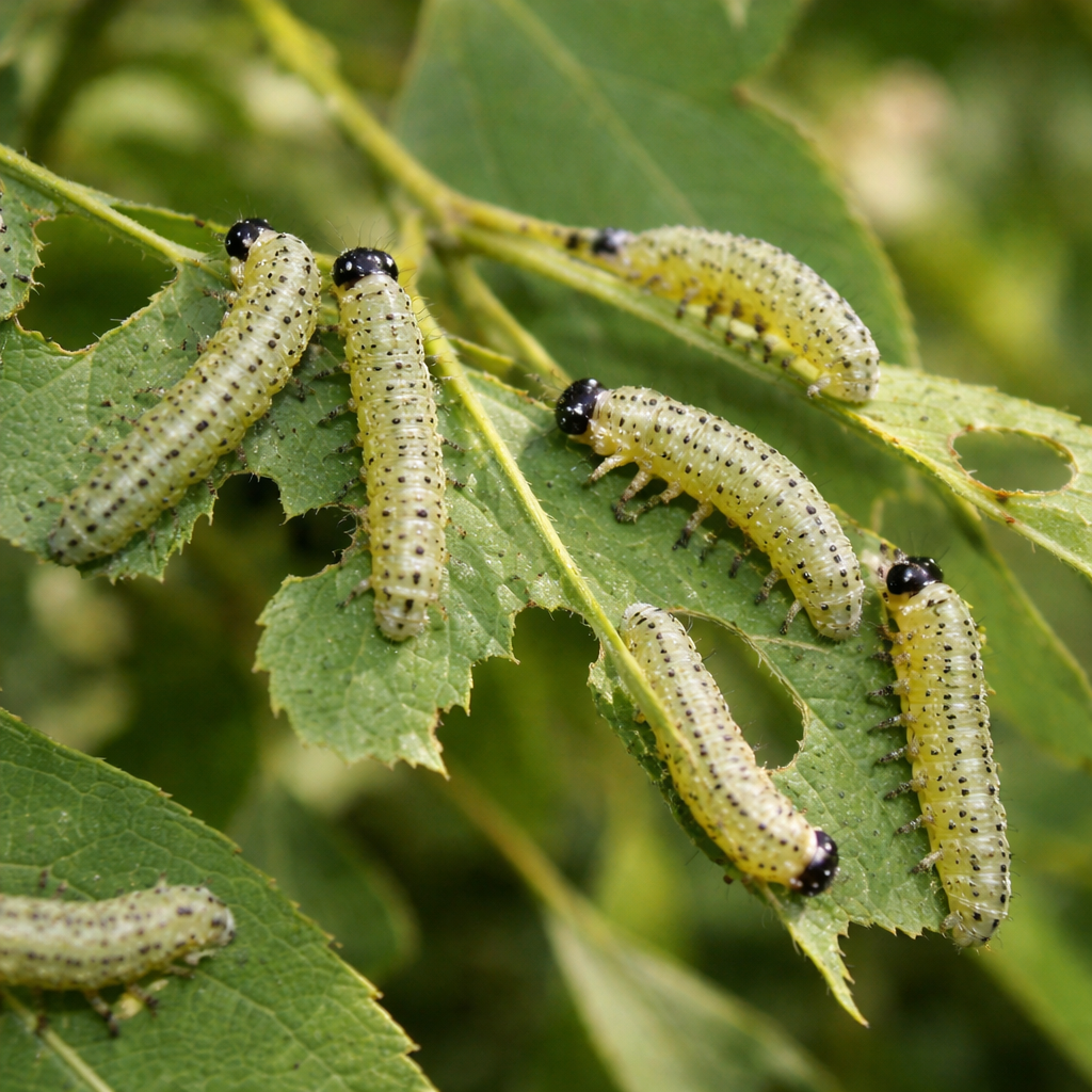 sawfly larvae